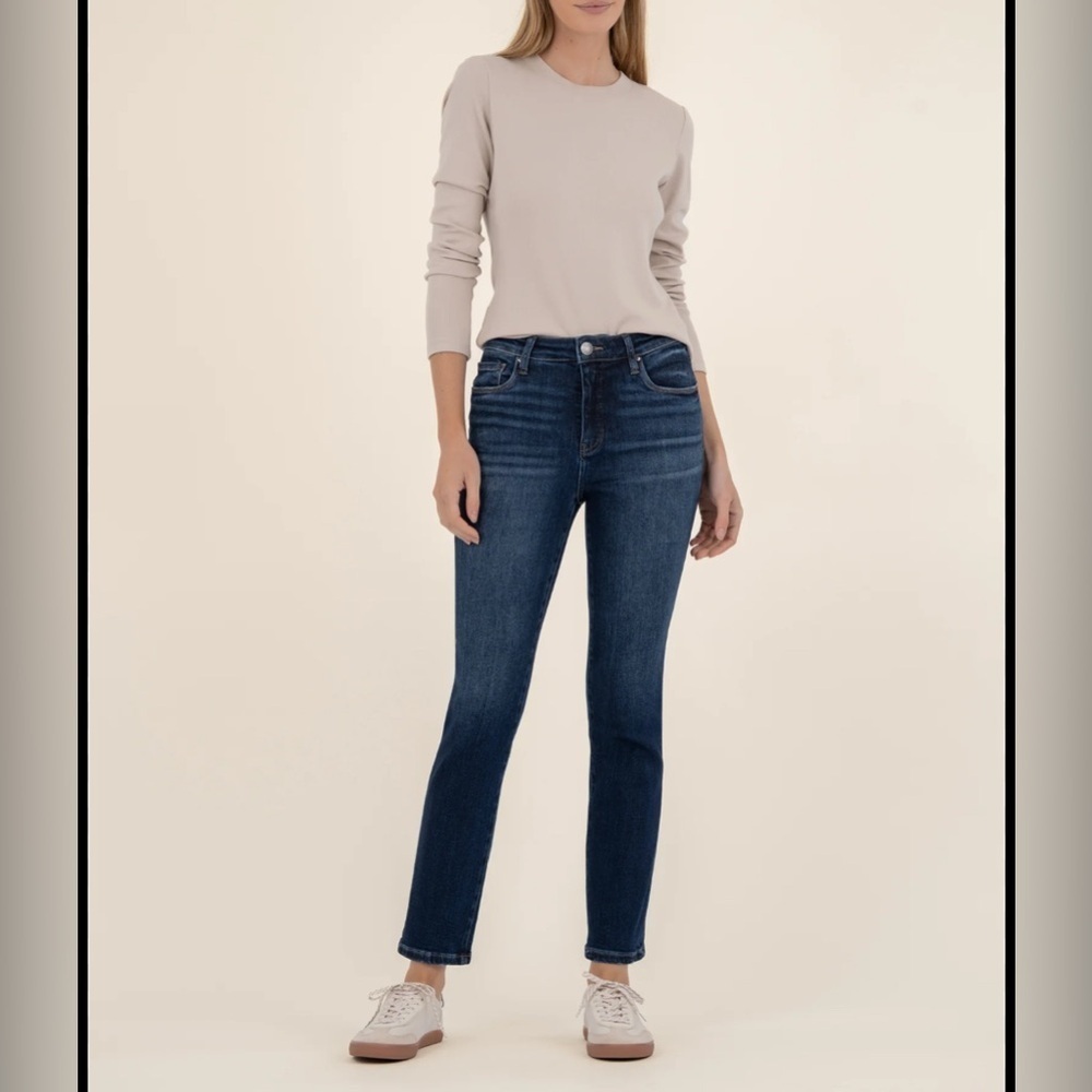 Kut From the Kloth gold labelJeans Women Donna Hi-Rise Ankle Straight size 4